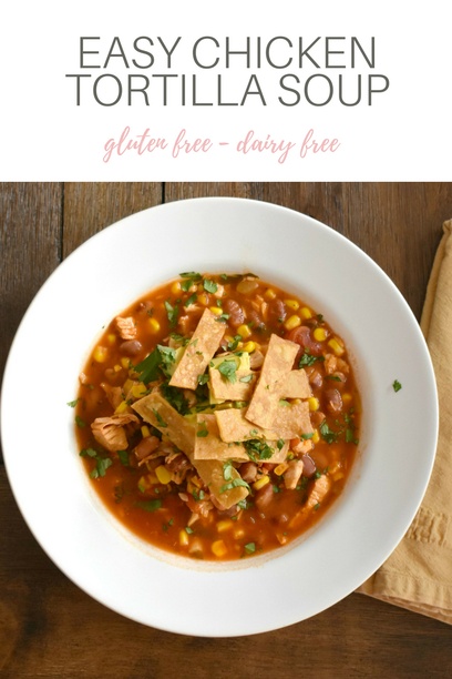 chicken tortilla soup slow cooker