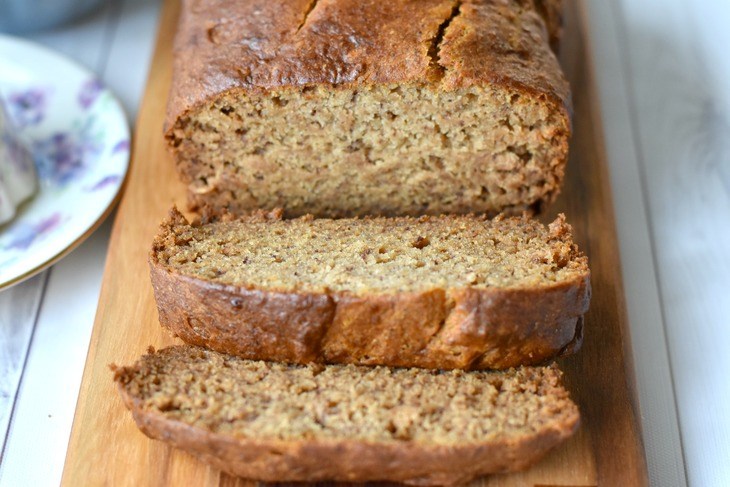 Gluten and Dairy Free Easy Banana Bread Sliced Banana Bread