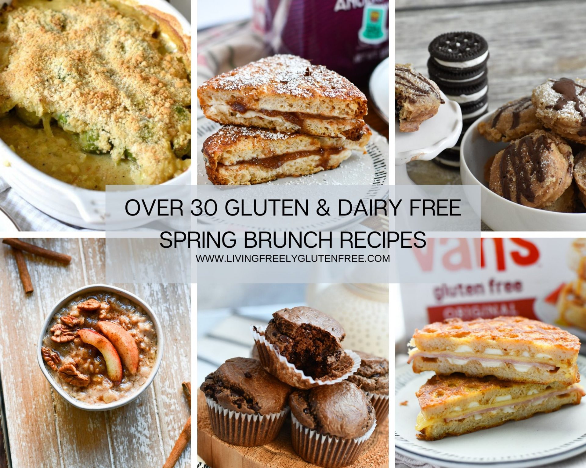 20 Gluten Free and Dairy Free Brunch Recipes for Easter and Spring