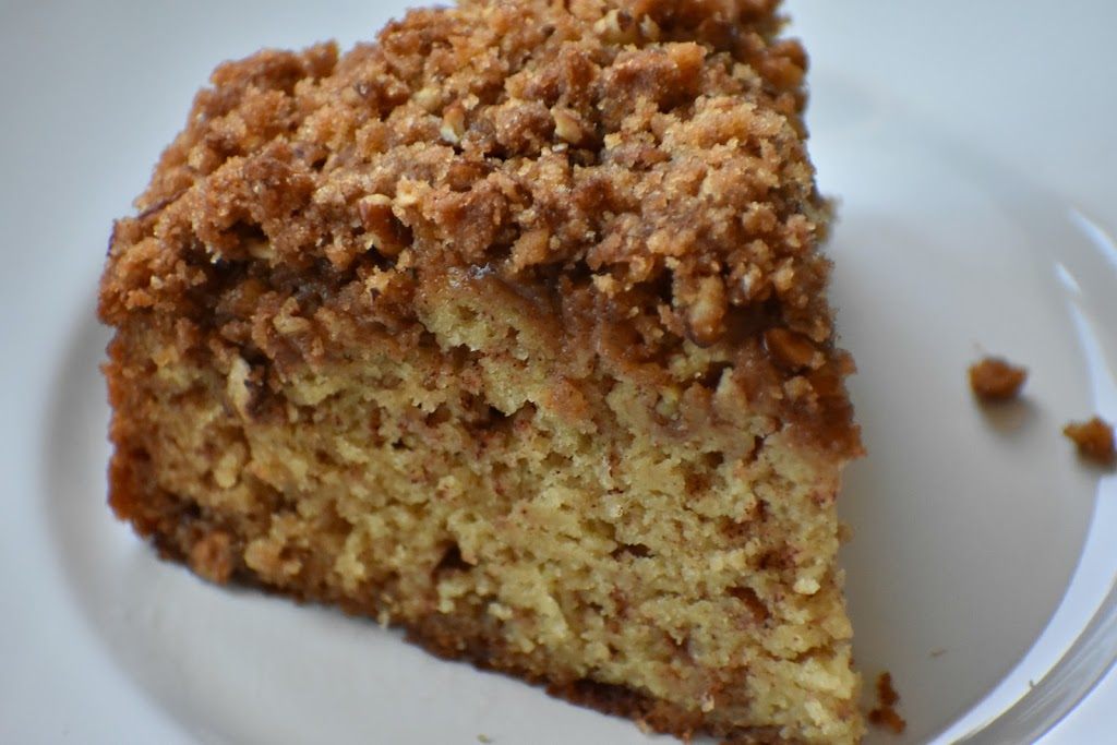 Gluten Free and Dairy Free Coffee Cake that is moist and delicious