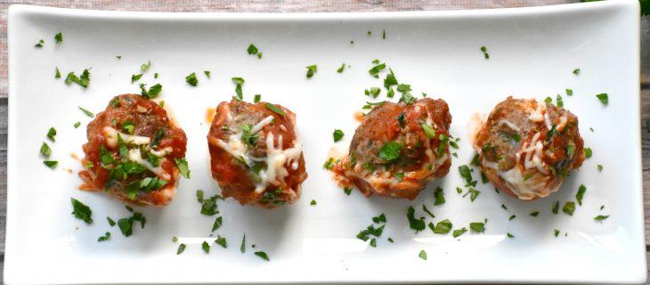 Meatballs on a Plate