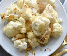 Oven Roasted Cauliflower