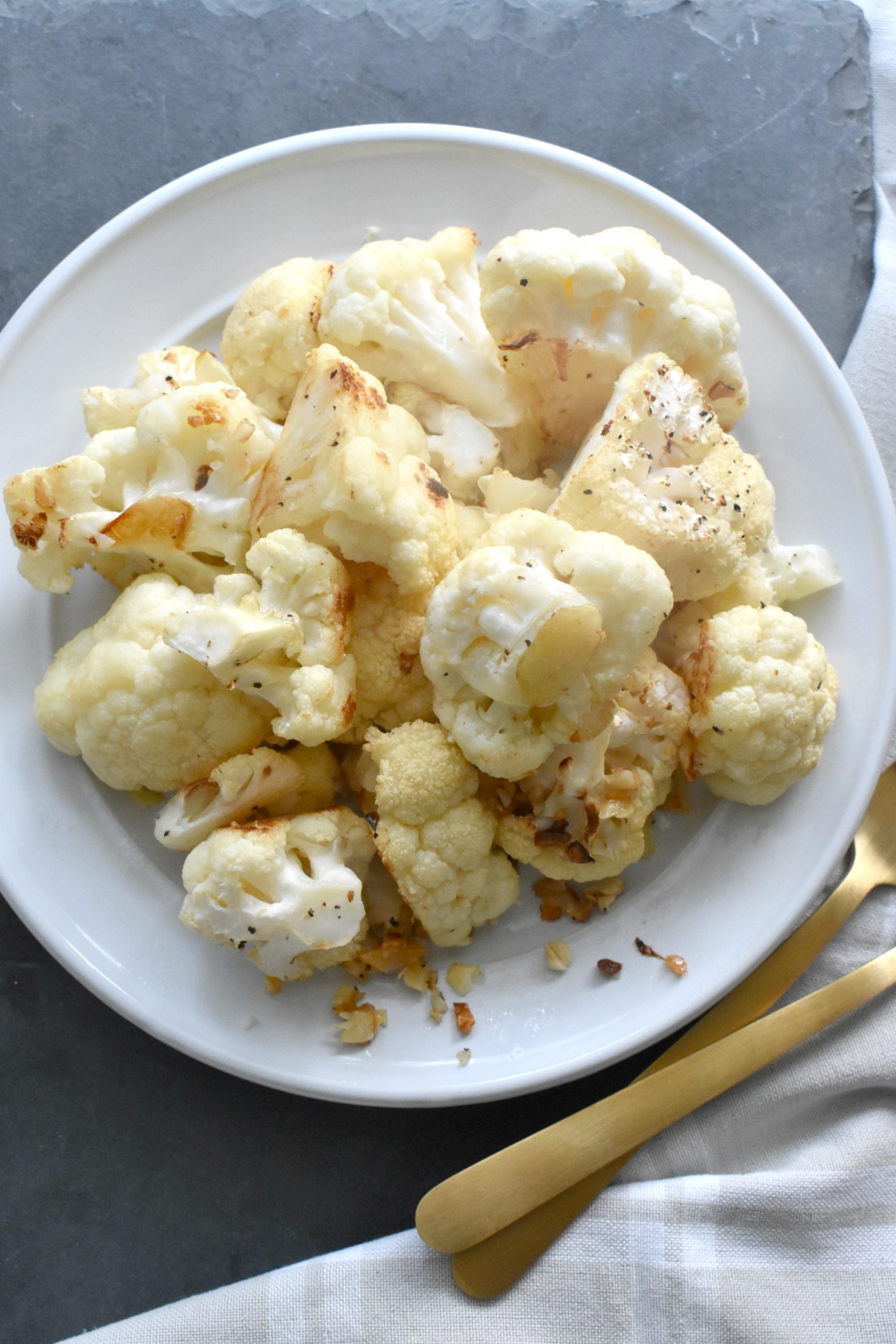 Oven Roasted Cauliflower