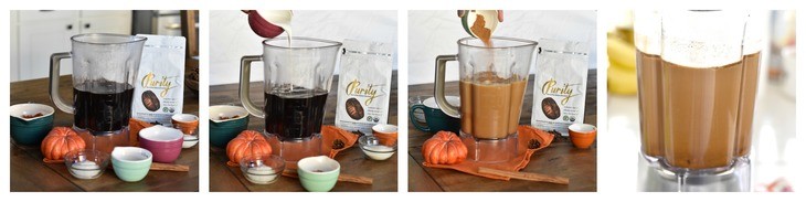 Process Shots Paleo Pumpkin Spice Latte
