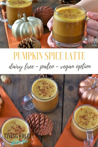 PIN for Dairy Free Pumpkin Spice Latte