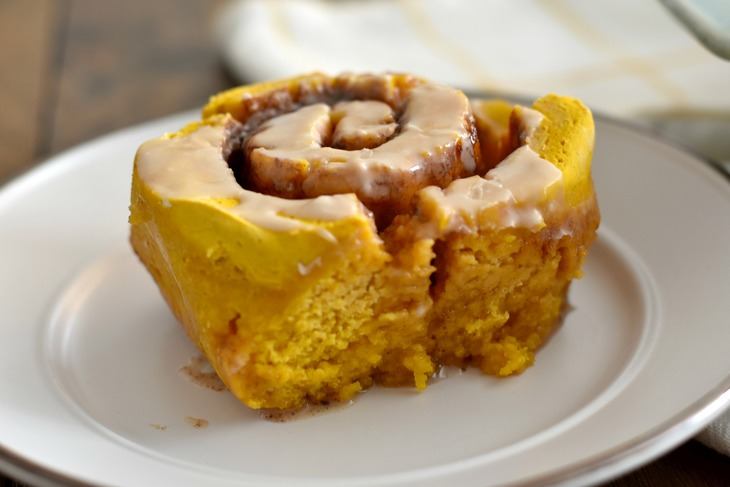 Cinnamon Roll on a plate