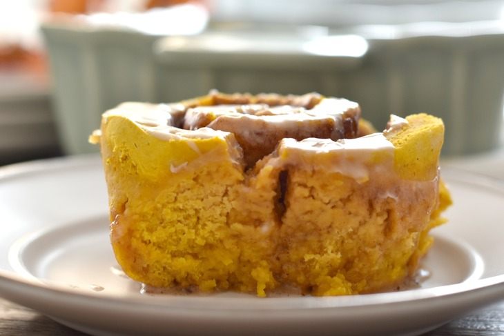 Cinnamon Roll on a plate