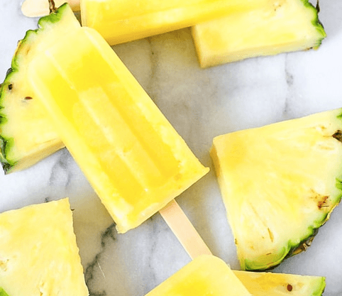 pineapple popsicles 