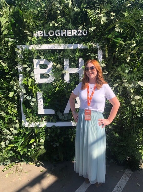 Jennifer Bigler at BlogHer20 Health in Los Angeles, CA 