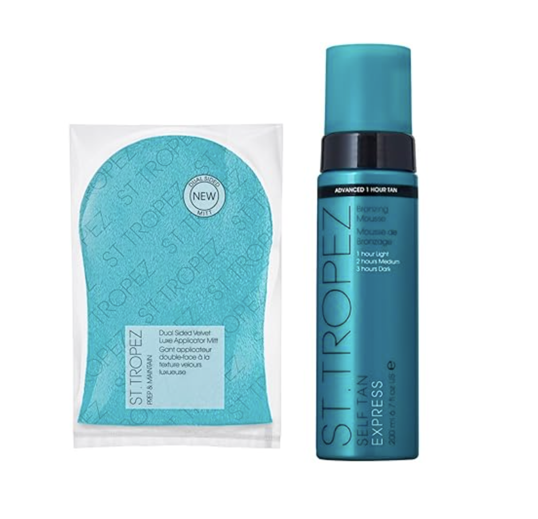St. Tropez Body Express Bundle gluten free sunless tanner kit
