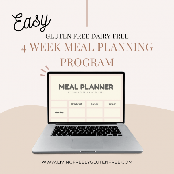 easy 4 week gluten free meal planning program