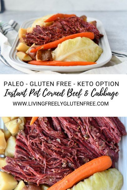 Paleo Instant Pot Corned Beef and Cabbage PIN