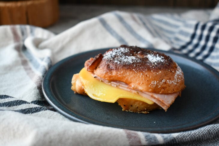 Dairy Free Monte Cristo's on a plate