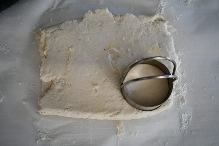 gluten free drop biscuits Then cut with a 2 inch biscuit cutter.