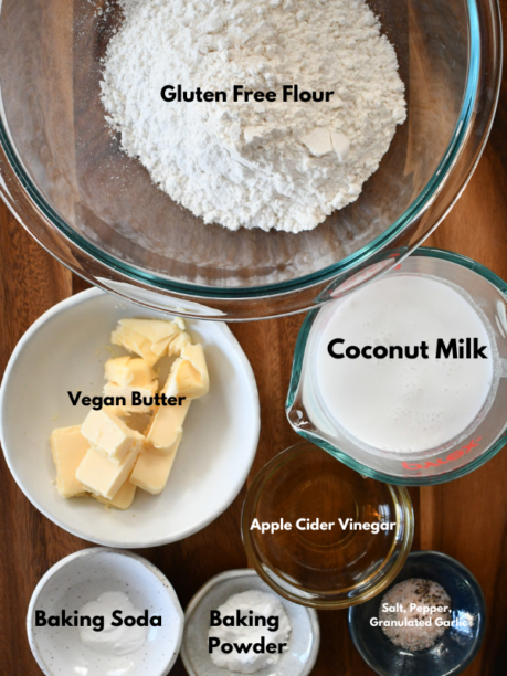 gluten free dairy free biscuits Ingredients needed to make gluten free dairy free biscuits