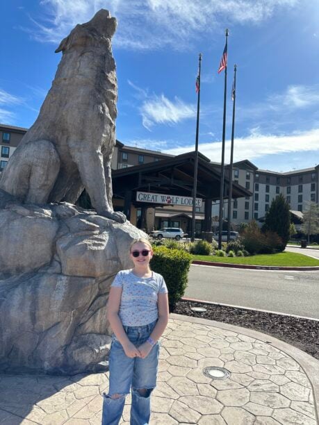 Great Wolf Lodge Manteca CA gluten free family travel